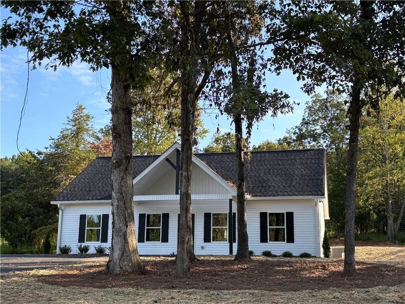 Front exterior of a new home in , Dahlonega, GA, highlighting curb appeal (Image 12).