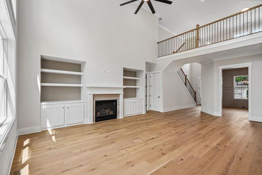 Spacious, unfurnished interior of a new home in Arden on Lanier, Cumming (Image 27).
