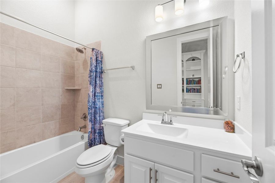 Furnished interior view inside a new home in , Cypress (Image 37).