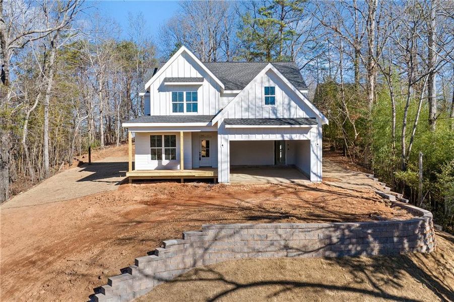 In-progress construction of a new home in , Gainesville, GA (Image 20).