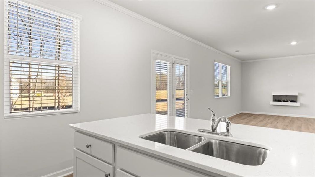 Close-up of interior finishes inside a home in Braselton Village, Braselton (Image 9).