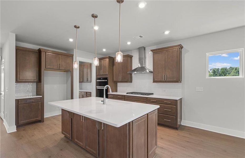 Furnished interior view inside a new home in Creekside at Skelton, Jefferson (Image 8).