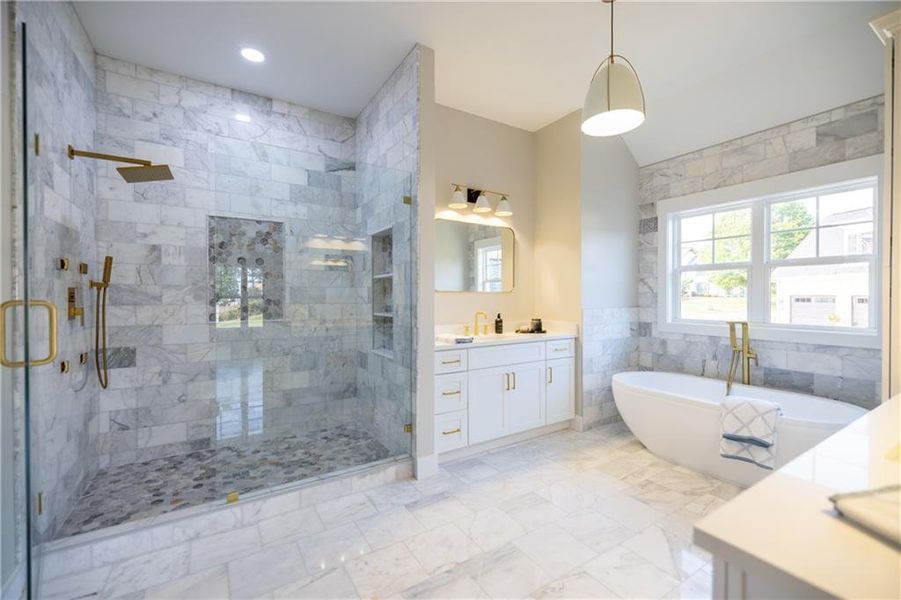 Furnished interior view inside a new home in , Jefferson (Image 16).