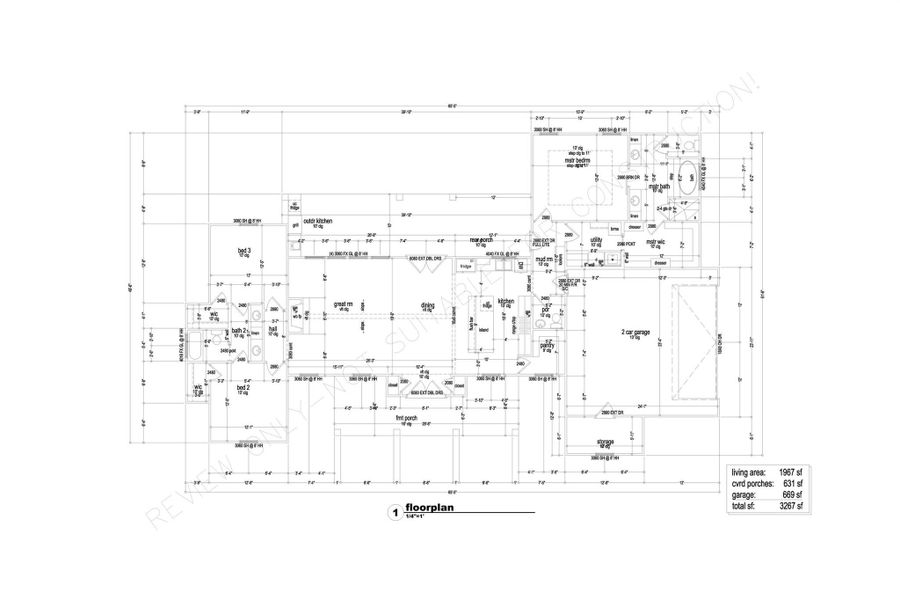 Floor plan.  Plans are subject to change by builder without notice.