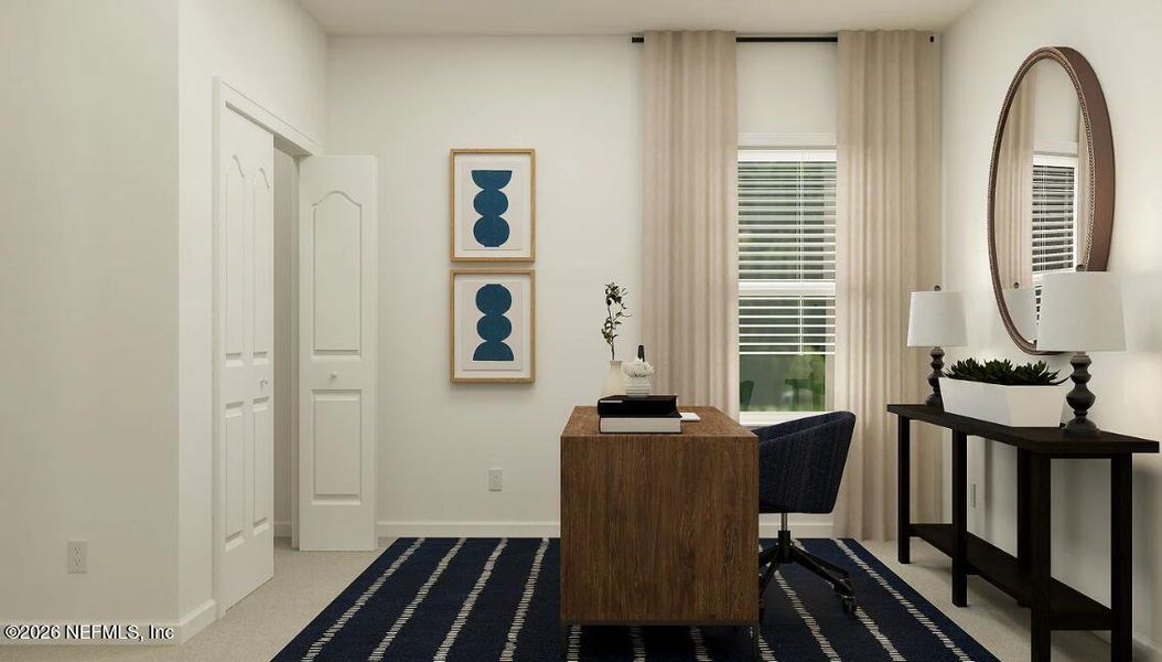 Furnished interior view inside a new home in , St. Augustine (Image 8).