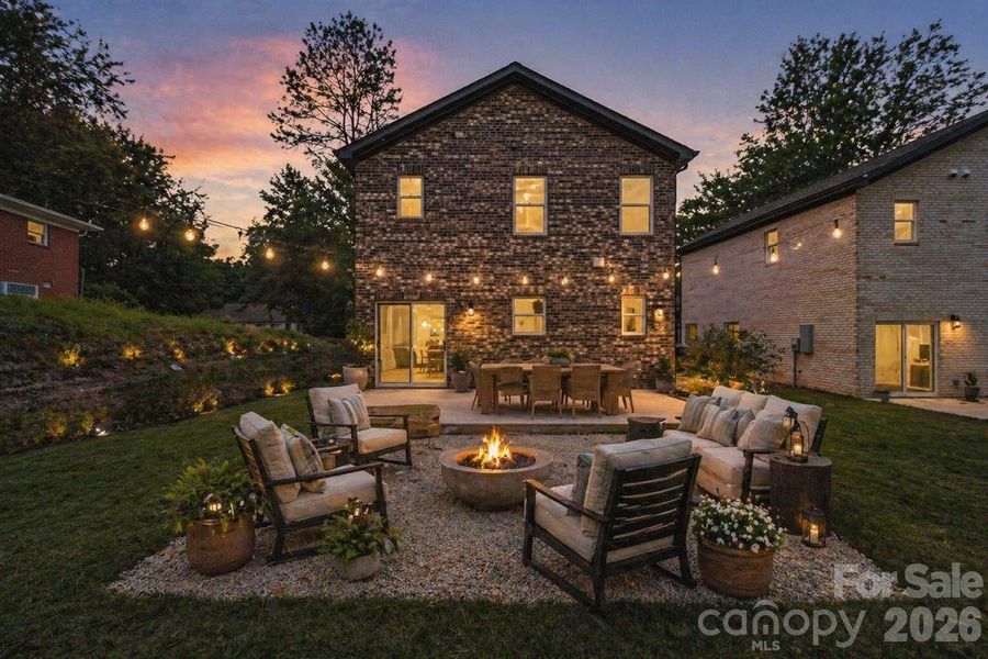 virtually staged outdoor.