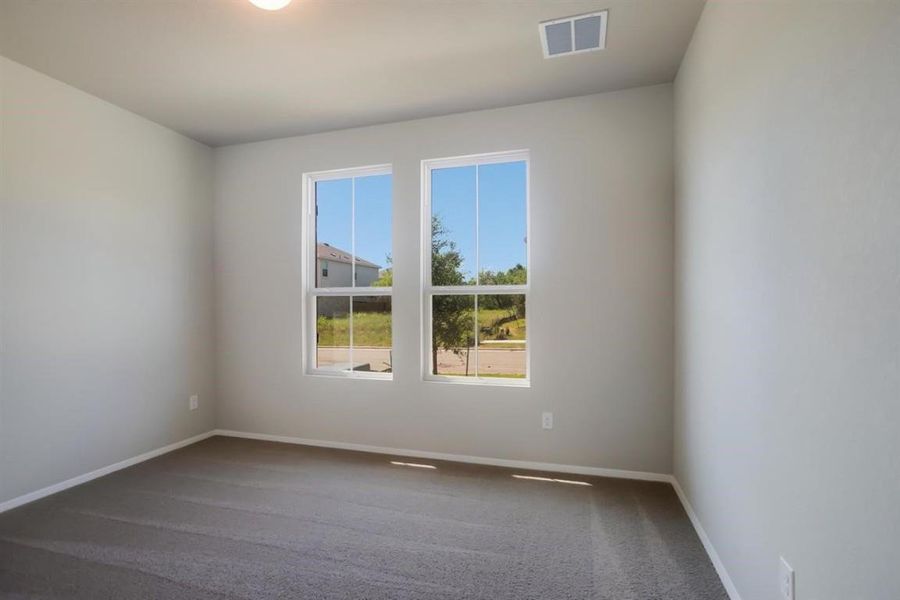 Spacious, unfurnished interior of a new home in Oaks at San Gabriel, Georgetown (Image 29).