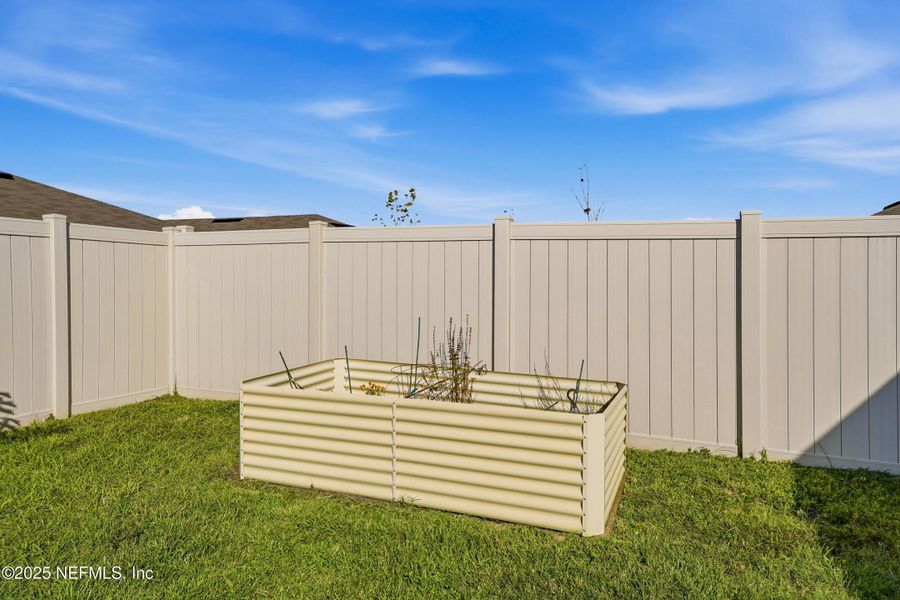Exterior details and patio area of a home in The Arbors, Jacksonville (Image 21). Exterior details and patio area of a home in The Arbors, Jacksonville (Image 21).