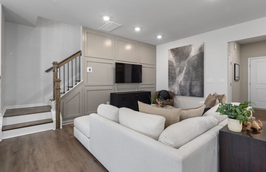 Furnished interior view inside a new home in Poets Walk, Whitsett (Image 14).