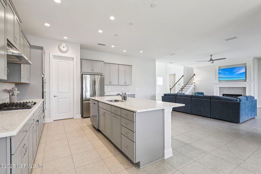 Furnished interior view inside a new home in , St. Augustine (Image 8).
