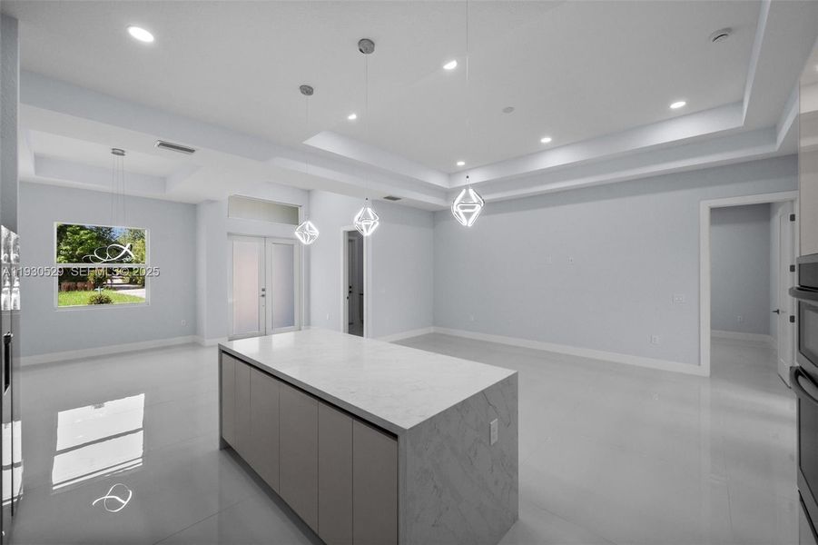 Furnished interior view inside a new home in , Naples (Image 7).