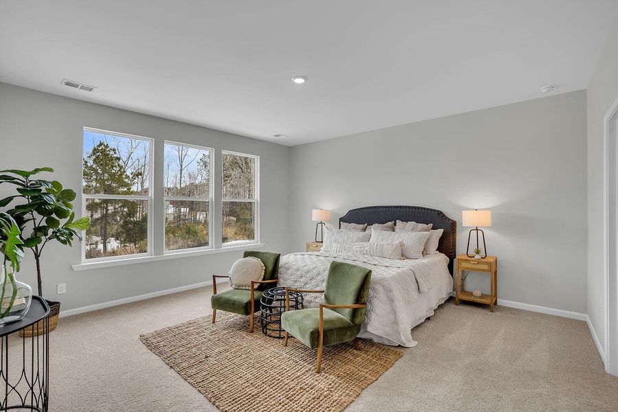 Furnished interior view inside a new home in Pineland Preserve, Summerville (Image 10).