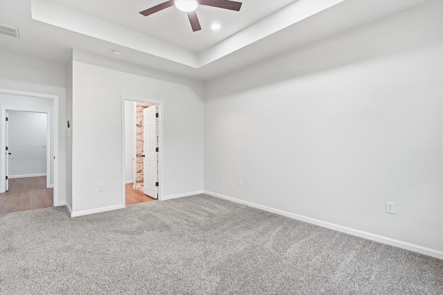 Primary bedroom with en suite