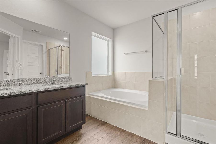 Furnished interior view inside a new home in Sycamore Landing, Fort Worth (Image 4).