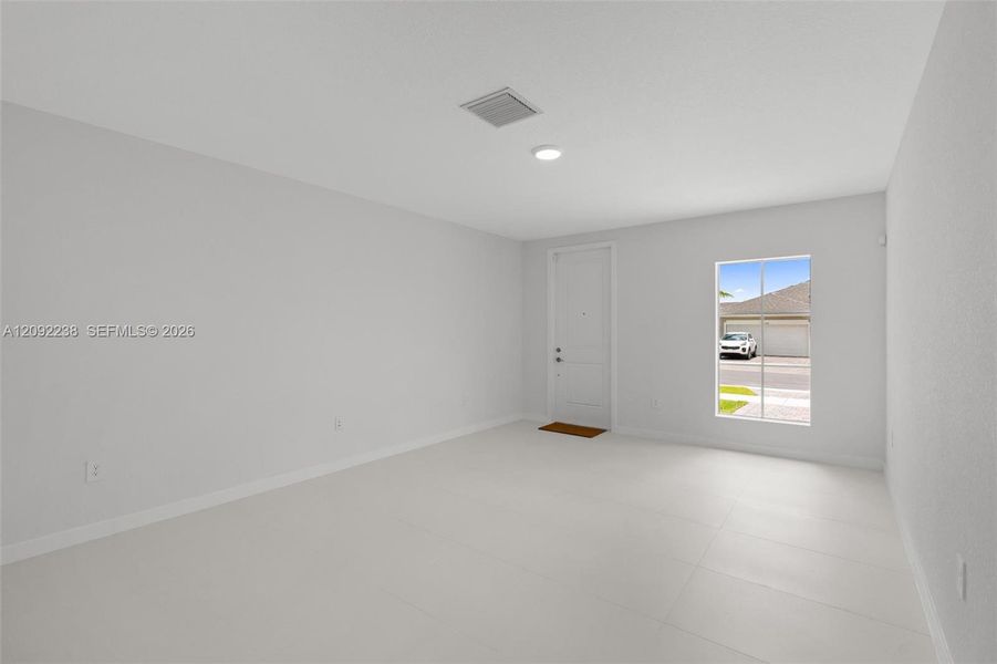 Spacious, unfurnished interior of a new home in , Miami (Image 16). Spacious, unfurnished interior of a new home in , Miami (Image 16).