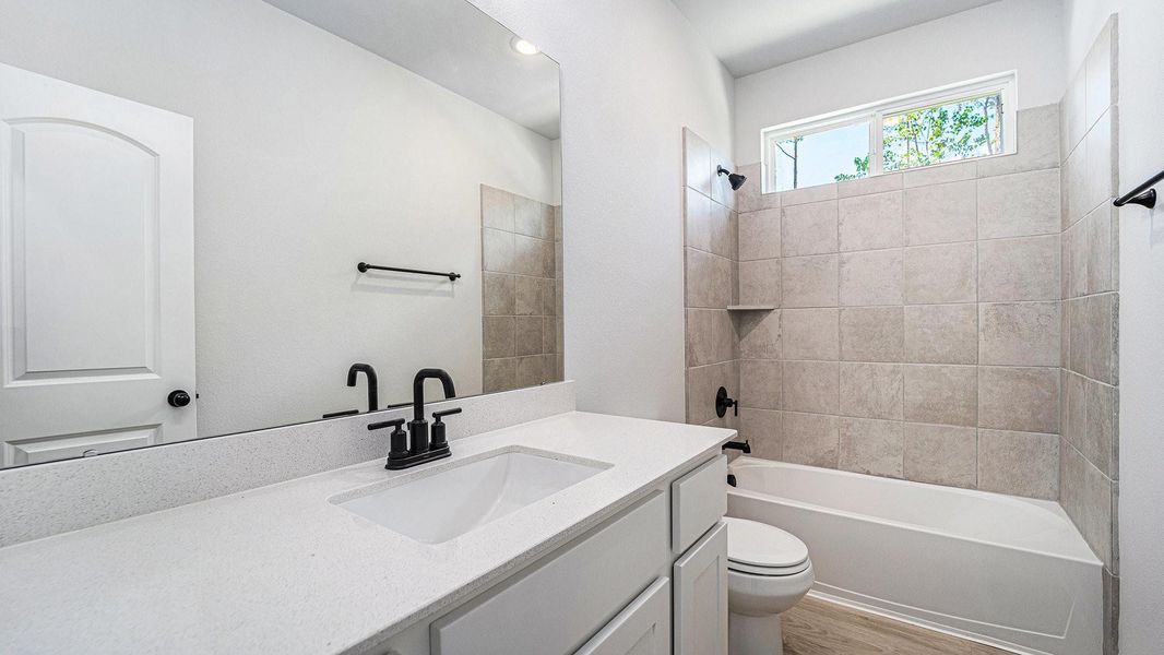 Furnished interior view inside a new home in , Bay City (Image 9). Furnished interior view inside a new home in , Bay City (Image 9).