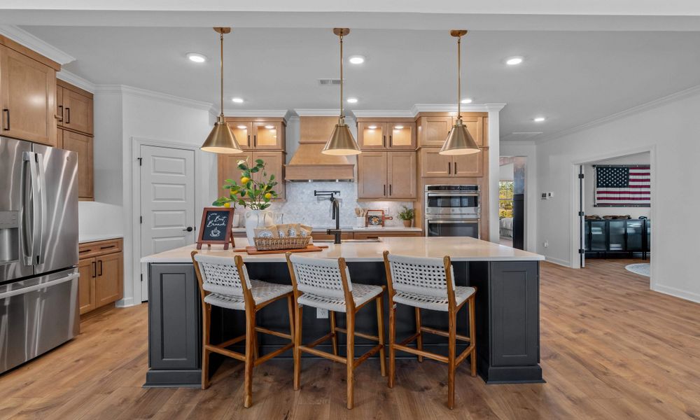 Representative furnished interior of a home built from the The Surfrider by Chesapeake Homes in The Willows, Loris (Image 3).