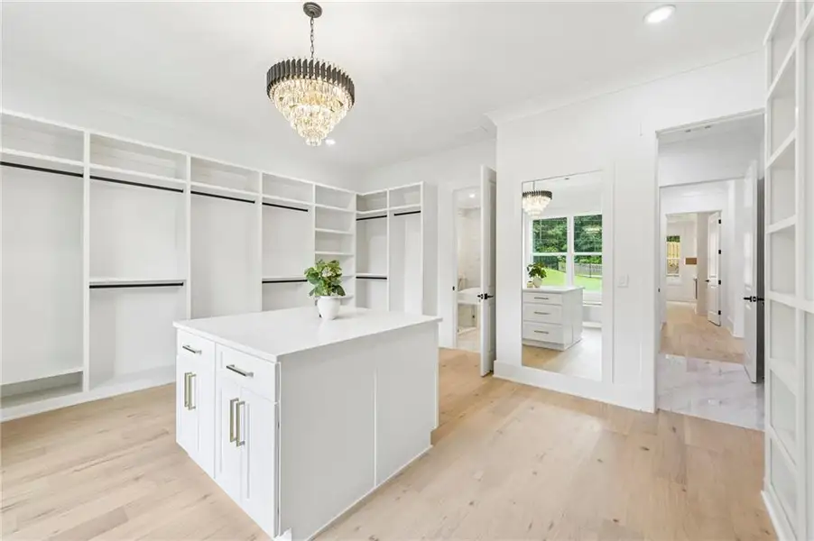 Furnished interior view inside a new home in , Hoschton (Image 35).