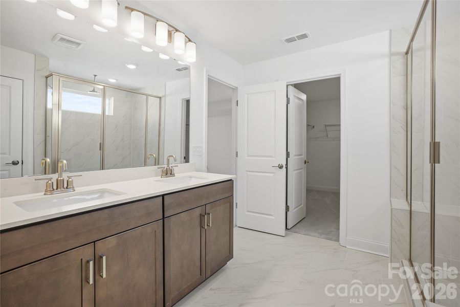 Furnished interior view inside a new home in Forest Creek, Waxhaw (Image 13).