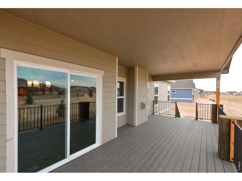 Exterior details and patio area of a home in , Wellington (Image 3). Exterior details and patio area of a home in , Wellington (Image 3).