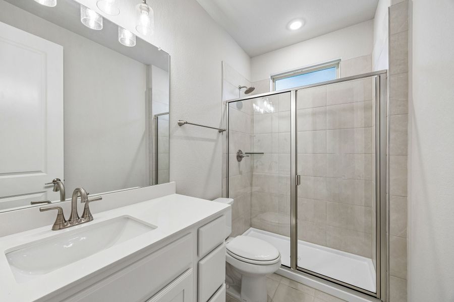 Furnished interior view inside a new home in Painted Tree Woodland West, McKinney (Image 13).