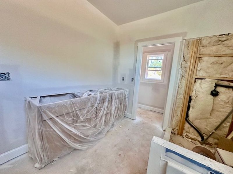 In-progress construction of a new home in Kimbell Acres, Pine Mountain, GA (Image 10).