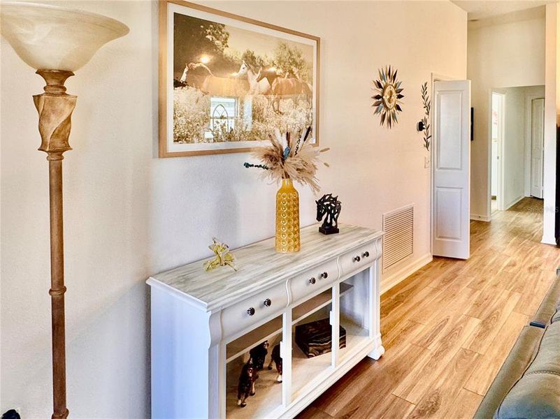 Furnished interior view inside a new home in , The Villages (Image 4). Furnished interior view inside a new home in , The Villages (Image 4).