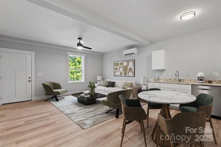 virtually staged ADU