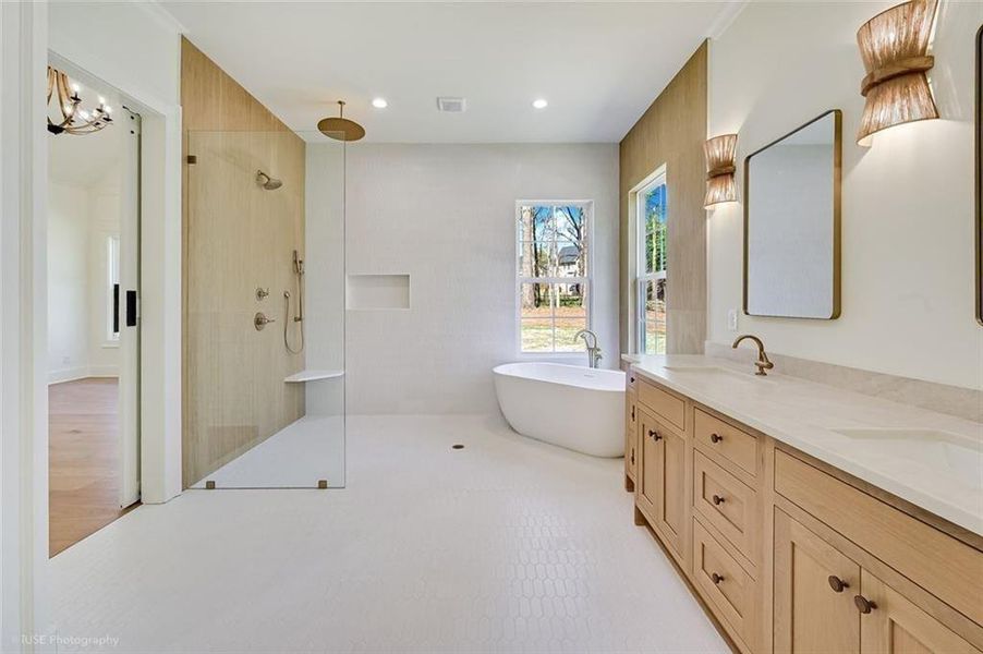 Furnished interior view inside a new home in , Jefferson (Image 10).