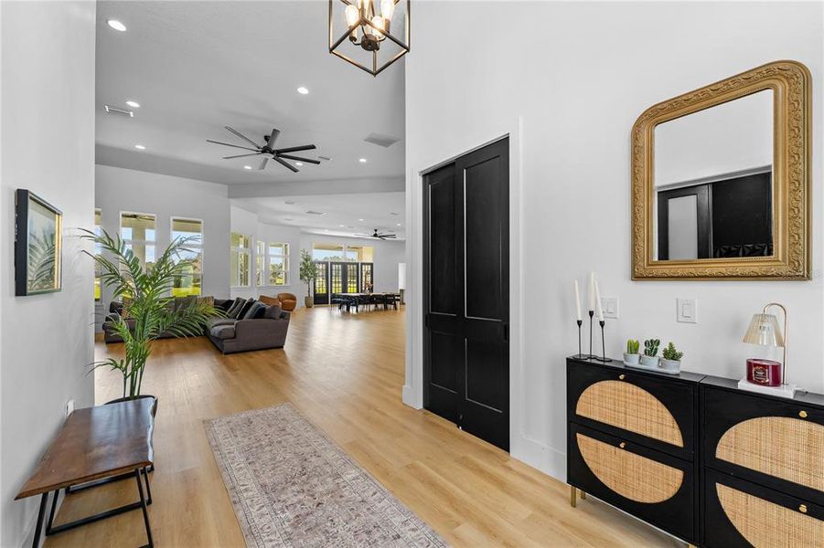 Furnished interior view inside a new home in , Groveland (Image 42).