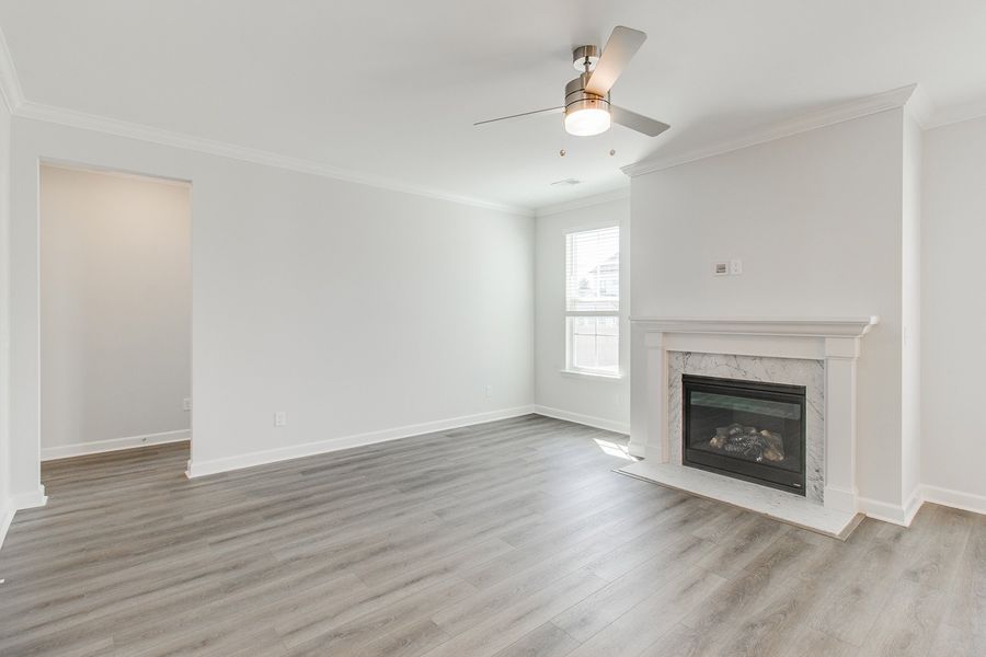 Spacious, unfurnished interior of a new home in Pebble Branch, Chapin (Image 17). Spacious, unfurnished interior of a new home in Pebble Branch, Chapin (Image 17).