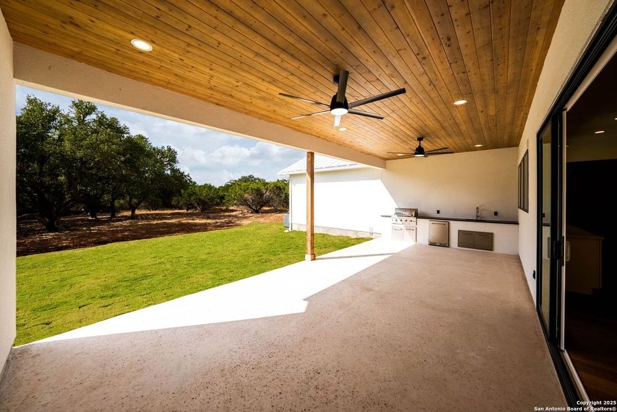 Exterior details and patio area of a home in , Bandera (Image 28). Exterior details and patio area of a home in , Bandera (Image 28).