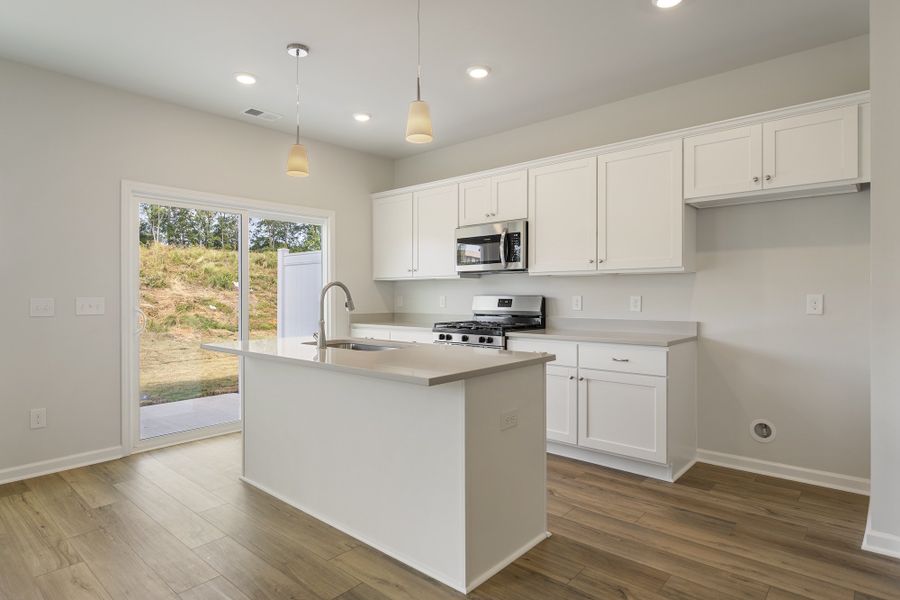 Furnished interior view inside a new home in Edwards Station, Taylors (Image 5).
