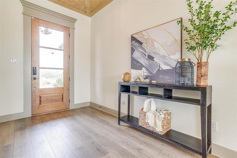 Furnished interior view inside a new home in , Waxahachie (Image 18).