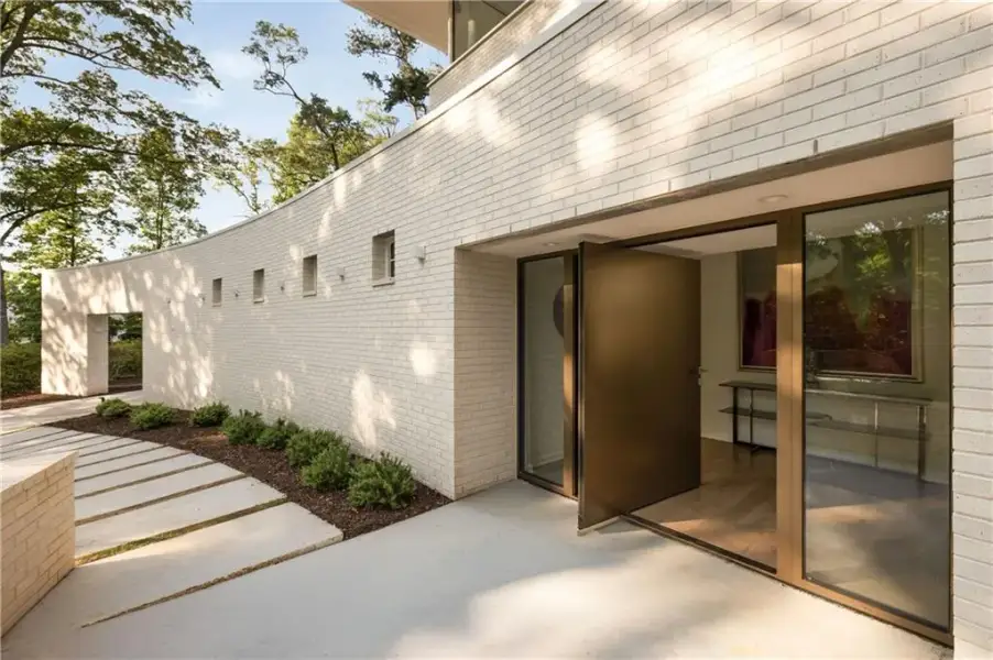 Exterior details and patio area of a home in , Atlanta (Image 27).