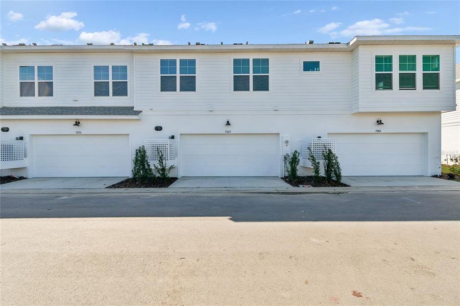Front exterior of a new home in , Sarasota, FL, highlighting curb appeal (Image 1). Front exterior of a new home in , Sarasota, FL, highlighting curb appeal (Image 1).