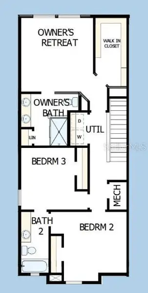 2D floor plan layout of this home in , Apollo Beach, FL (Image 3). 2D floor plan layout of this home in , Apollo Beach, FL (Image 3).