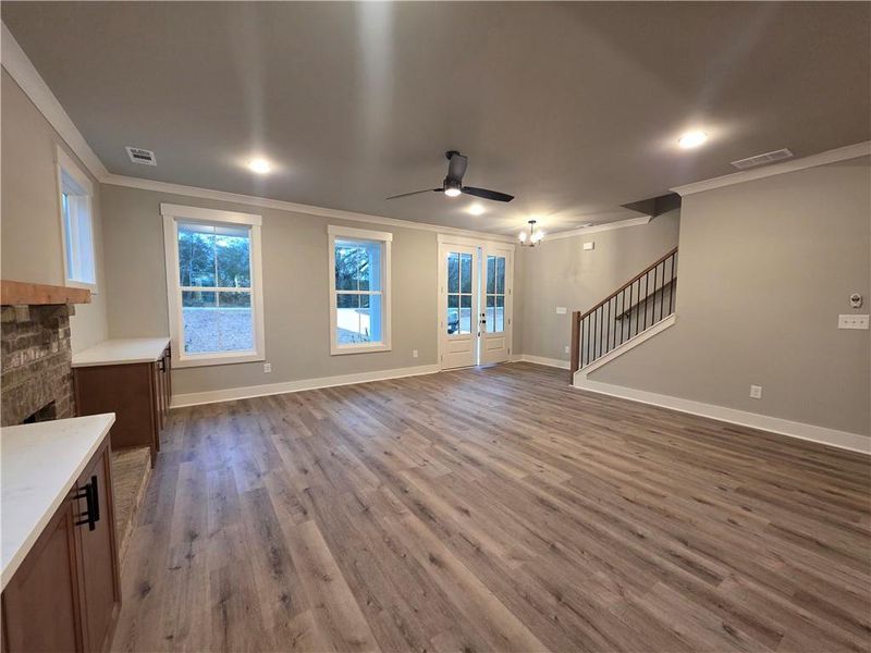 Spacious, unfurnished interior of a new home in , Statham (Image 17).