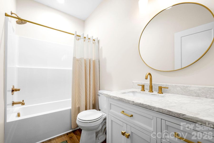 Furnished interior view inside a new home in , Crouse (Image 31).