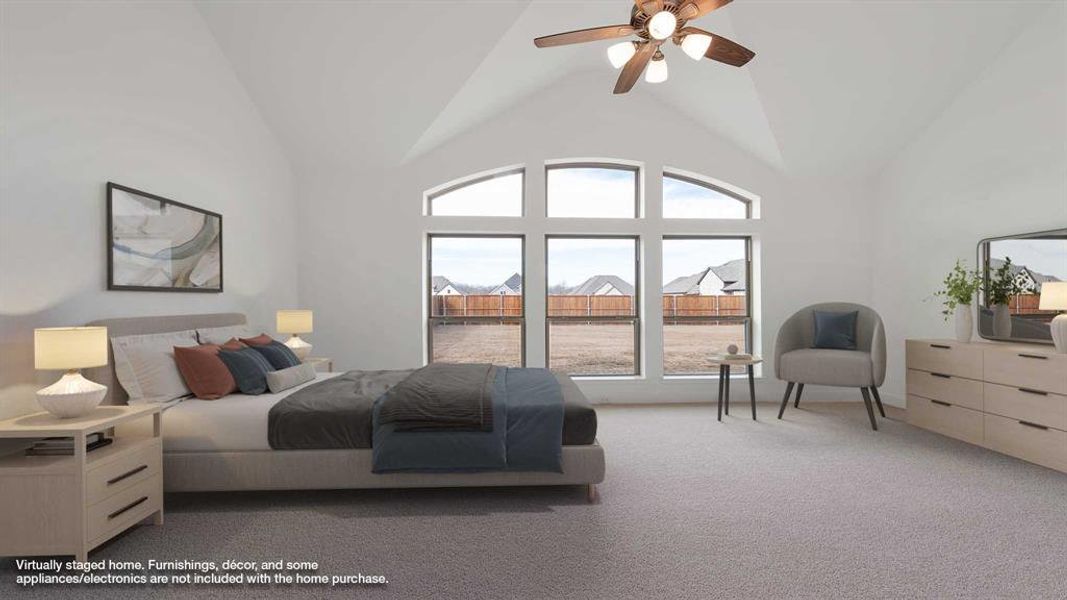 Furnished interior view inside a new home in Sonoma Verde, McLendon-Chisholm (Image 13).