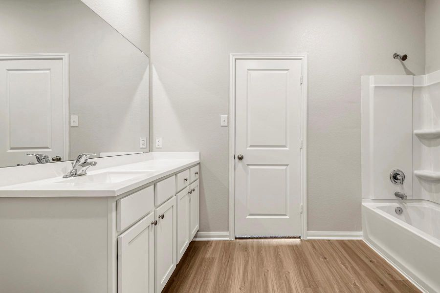 Furnished interior view inside a new home in Wayside Village, Houston (Image 6).