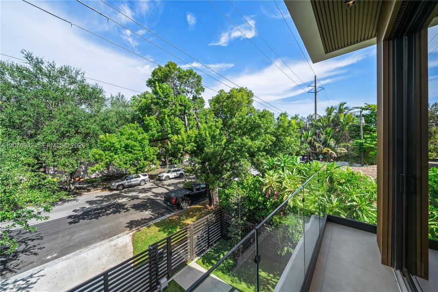 Exterior details and patio area of a home in , Miami (Image 27). Exterior details and patio area of a home in , Miami (Image 27).