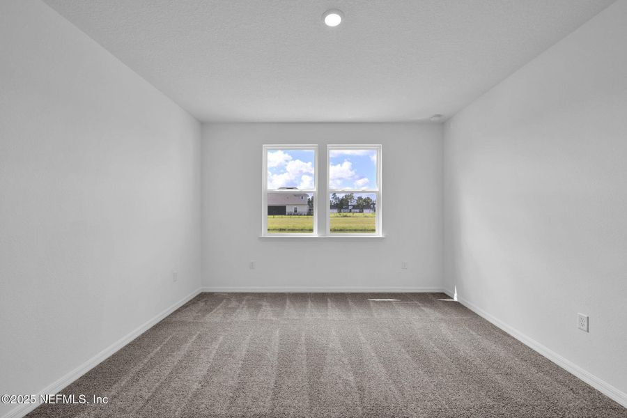Spacious, unfurnished interior of a new home in Hyland Trail, Green Cove Springs (Image 22). Spacious, unfurnished interior of a new home in Hyland Trail, Green Cove Springs (Image 22).