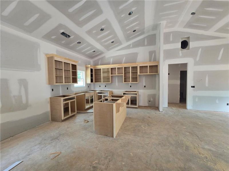 In-progress construction of a new home in , Lavonia, GA (Image 5).