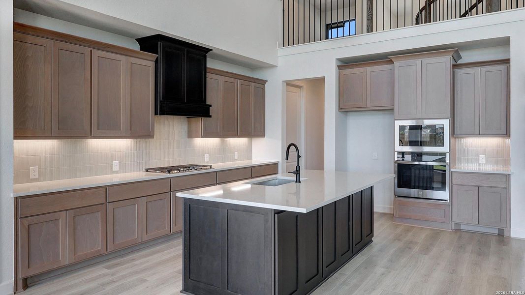 Furnished interior view inside a new home in Haby Hill, San Antonio (Image 15).