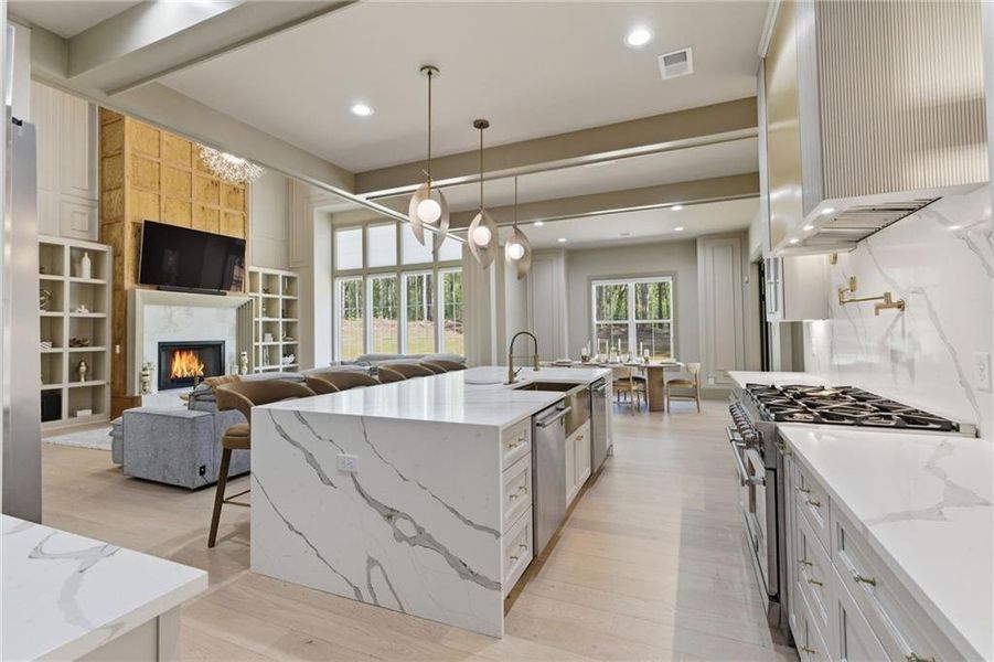 Furnished interior view inside a new home in , Tyrone (Image 40).