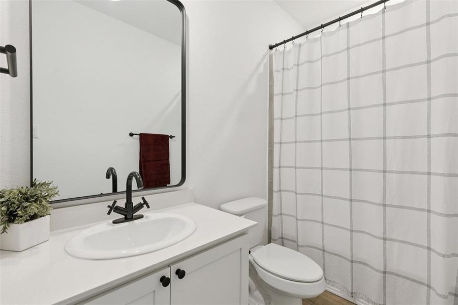 Furnished interior view inside a new home in Wildflower Ranch: Lonestar Collection, Fort Worth (Image 6). Furnished interior view inside a new home in Wildflower Ranch: Lonestar Collection, Fort Worth (Image 6).