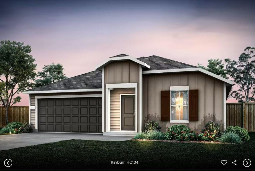 Centex Homes, Rayburn/HC104, Rendering