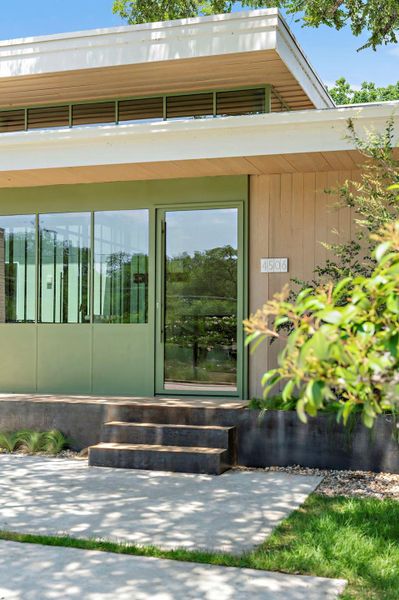 Front exterior of a new home in , Austin, TX, highlighting curb appeal (Image 1).