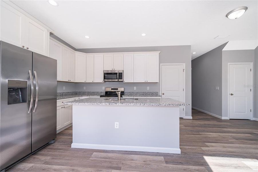 Furnished interior view inside a new home in , Osteen (Image 5).